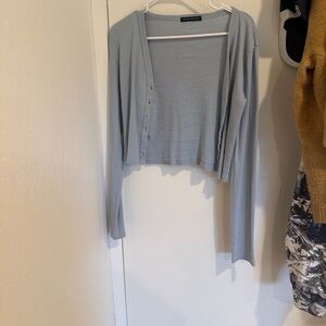 Brandy Melville baby Blue Cardigan